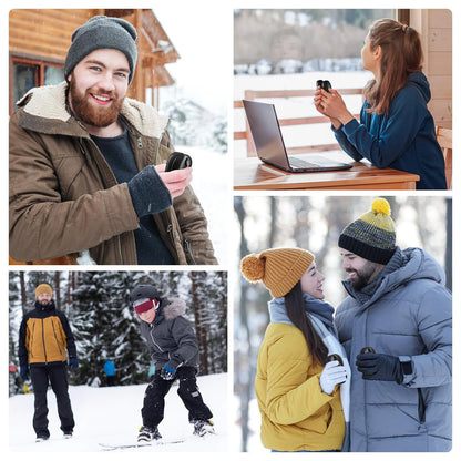 Hand Warmers Rechargeable,6000Mah Portable Electric Hand Warmer, Magnetic Handwarmers, Reusable Pocket Heater, Golfing, Hunting, Camping, Outdoor Gifts for Men, Women